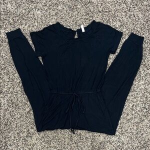 Womens Black Jumpsuit- XS